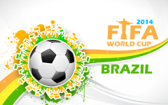 12 июня начинается Чемпионат Мира по футболу - 2014 в Бразилии