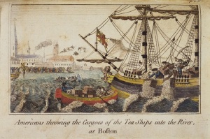Произошла акция протеста американских колонистов, вошедшая в историю как «Бостонское чаепитие»