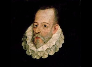 Мигель де Сервантес (Портрет работы Хуана Хауреги, ок. 1600, Королевская академия истории, Мадрид, )