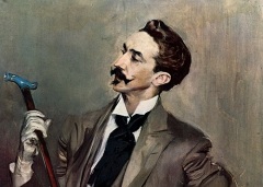 Робер де Монтескью (Портрет работы Д. Болдини, 1897, Музей Орсе, Париж, )